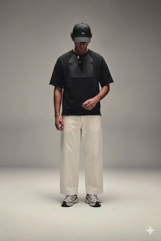 8th Signature Denim Tshirt